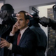 Illustration for article titled 7 Clips from The Adjustment Bureau explain how these sharp-dressed men control your life